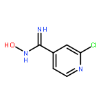 2-chloro-N-hydroxy-4-pyridinecarboximidamide