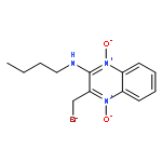 2-Quinoxalinamine, 3-(bromomethyl)-N-butyl-, 1,4-dioxide