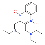 2,3-QUINOXALINEDIMETHANAMINE, N,N,N',N'-TETRAETHYL-, 1,4-DIOXIDE