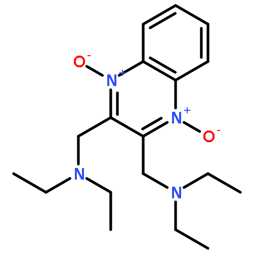 2,3-QUINOXALINEDIMETHANAMINE, N,N,N',N'-TETRAETHYL-, 1,4-DIOXIDE