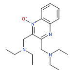 2,3-QUINOXALINEDIMETHANAMINE, N,N,N',N'-TETRAETHYL-, 1-OXIDE