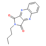 1H-PYRROLO[3,4-B]QUINOXALINE-1,3(2H)-DIONE, 2-BUTYL-