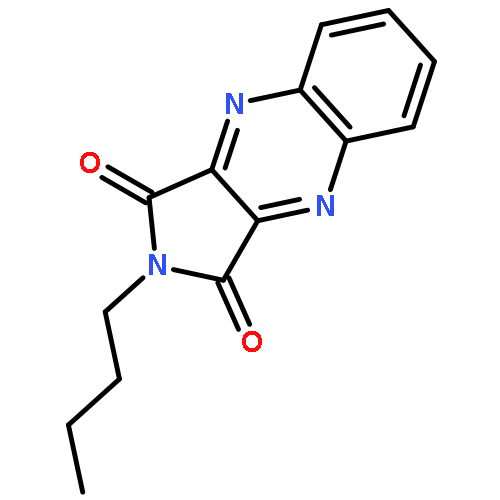 1H-PYRROLO[3,4-B]QUINOXALINE-1,3(2H)-DIONE, 2-BUTYL-