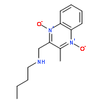 2-QUINOXALINEMETHANAMINE, N-BUTYL-3-METHYL-, 1,4-DIOXIDE