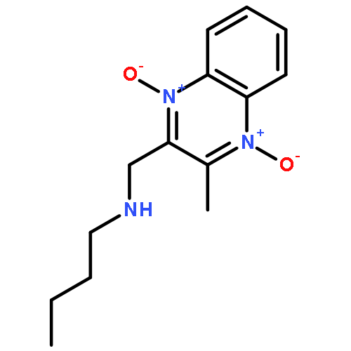 2-QUINOXALINEMETHANAMINE, N-BUTYL-3-METHYL-, 1,4-DIOXIDE