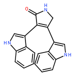 2H-Pyrrol-2-one, 1,5-dihydro-3,4-di-1H-indol-3-yl-