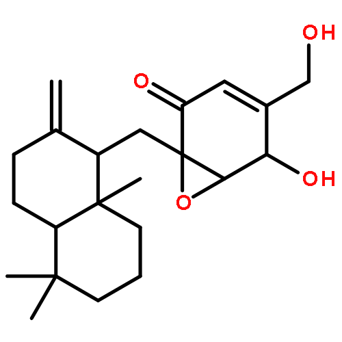 (1R,5R,6R)-5-hydroxy-4-(hydroxymethyl)-1-{[(1S,4aS,8aS)-5,5,8a-trimethyl-2-methylidenedecahydronaphthalen-1-yl]methyl}-7-oxabicyclo[4.1.0]hept-3-en-2-one