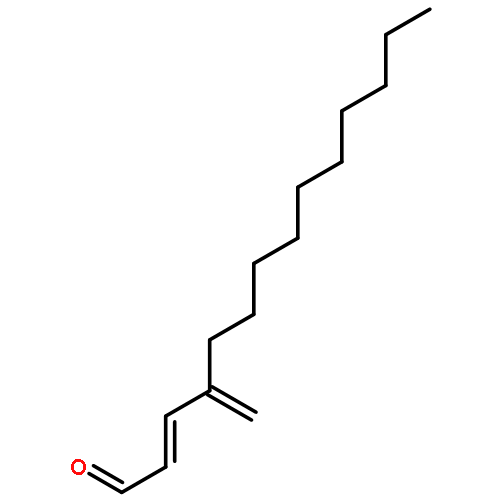 (2E)-4-methylidenetetradec-2-enal