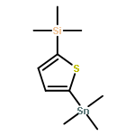 Silane, trimethyl[5-(trimethylstannyl)-2-thienyl]-