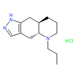 1H-Pyrazolo[3,4-g]quinoline,4,4a,5,6,7,8,8a,9-octahydro-5-propyl-, hydrochloride (1:1), (4aR,8aR)-