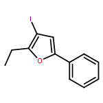 Furan, 2-ethyl-3-iodo-5-phenyl-