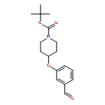 TERT-BUTYL 4-(3-FORMYLPHENOXY)PIPERIDINE-1-CARBOXYLATE