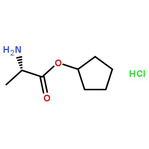 L-Alanine, cyclopentyl ester, hydrochloride