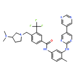 (S)-N-(3-([5,5'-Bipyrimidin]-2-ylamino)-4-methylphenyl)-4-((3-(dimethylamino)pyrrolidin-1-yl)methyl)-3-(trifluoromethyl)benzamide