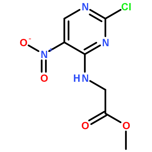 Methyl 2-((2-chloro-5-nitropyrimidin-4-yl)amino)acetate