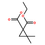 1,1-Cyclopropanedicarboxylic acid, 2,2-dimethyl-, monoethyl ester