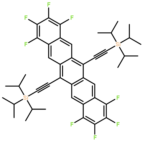 1,2,3,4,8,9,10,11-OCTAFLUORO-6,13-BIS[2-[TRIS(1-METHYLETHYL)SILYL]ETHYNYL]PENTACENE