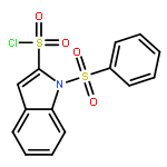 1H-Indole-2-sulfonyl chloride, 1-(phenylsulfonyl)-