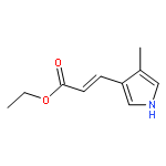 (2E)-3-(4-methyl-1H-pyrrol-3-yl)-2-Propenoic acid ethyl ester