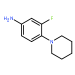 3-Fluoro-4-(piperidin-1-yl)aniline