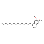 Isoquinoline, 3,4-dihydro-6,7-dimethoxy-1-pentadecyl-