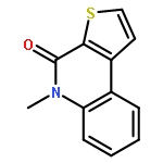 THIENO[2,3-C]QUINOLIN-4(5H)-ONE, 5-METHYL-