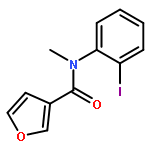 3-Furancarboxamide, N-(2-iodophenyl)-N-methyl-