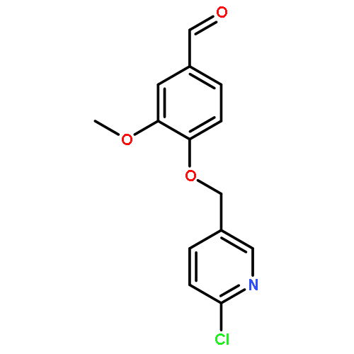 4-((6-Chloropyridin-3-yl)methoxy)-3-methoxybenzaldehyde