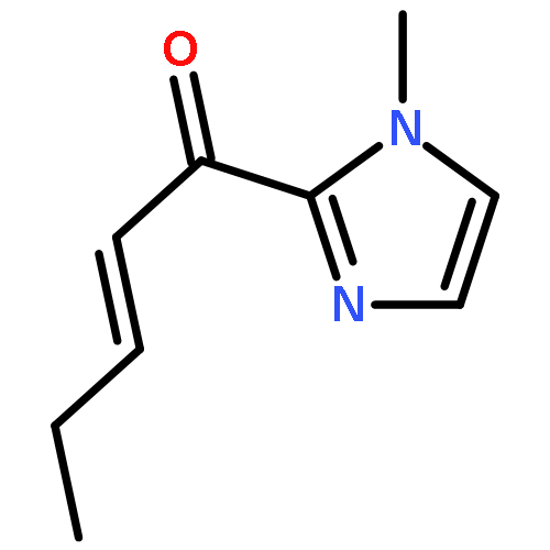 2-Penten-1-one, 1-(1-methyl-1H-imidazol-2-yl)-, (2E)-