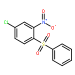 Benzene,4-chloro-2-nitro-1-(phenylsulfonyl)-