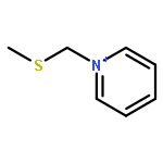 PYRIDINIUM, 1-[(METHYLTHIO)METHYL]-