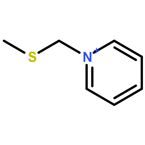 PYRIDINIUM, 1-[(METHYLTHIO)METHYL]-