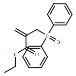 2-PROPENOIC ACID, 2-[(DIPHENYLPHOSPHINYL)METHYL]-, ETHYL ESTER