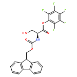 L-Serine, N-[(9H-fluoren-9-ylmethoxy)carbonyl]-, pentafluorophenyl ester