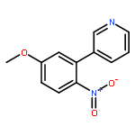 Pyridine, 3-(5-methoxy-2-nitrophenyl)-