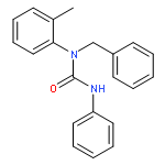 Urea, N-(2-methylphenyl)-N'-phenyl-N-(phenylmethyl)-