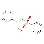 Benzenesulfonamide, N-(1-phenylpropyl)-