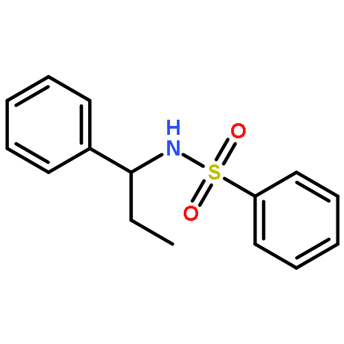 Benzenesulfonamide, N-(1-phenylpropyl)-