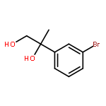 1,2-Propanediol, 2-(3-bromophenyl)-, (2R)-