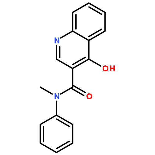 3-Quinolinecarboxamide, 4-hydroxy-N-methyl-N-phenyl-