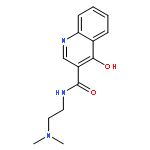 3-Quinolinecarboxamide, N-[2-(dimethylamino)ethyl]-4-hydroxy-