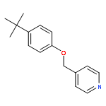 PYRIDINE, 4-[[4-(1,1-DIMETHYLETHYL)PHENOXY]METHYL]-