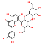 (1S)-1,5-Anhydro-1-[2-(3,4-dihydroxyphenyl)-5,7-dihydroxy-4-oxo-4 H-chromen-8-yl]-2-O-β-L-galactopyranosyl-D-glucitol