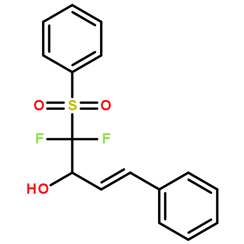 3-Buten-2-ol, 1,1-difluoro-4-phenyl-1-(phenylsulfonyl)-, (3E)-