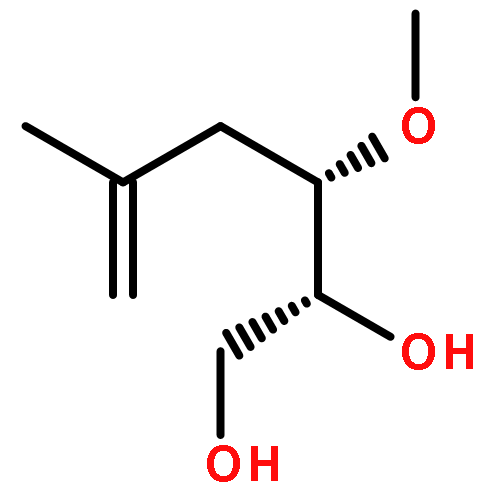 5-Hexene-1,2-diol, 3-methoxy-5-methyl-, (2R,3S)-