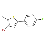 Thiophene, 3-bromo-5-(4-fluorophenyl)-2-methyl-