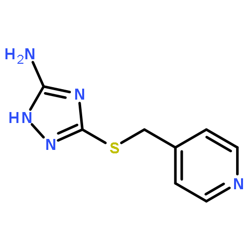 1H-1,2,4-Triazol-3-amine, 5-[(4-pyridinylmethyl)thio]-