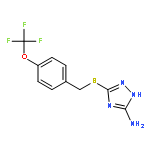 1H-1,2,4-Triazol-3-amine, 5-[[[4-(trifluoromethoxy)phenyl]methyl]thio]-