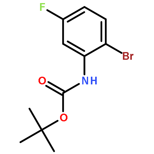 CARBAMIC ACID, (2-BROMO-5-FLUOROPHENYL)-, 1,1-DIMETHYLETHYL ESTER