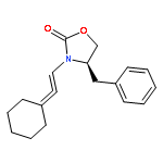 2-OXAZOLIDINONE, 3-(CYCLOHEXYLIDENEETHENYL)-4-(PHENYLMETHYL)-, (4R)-